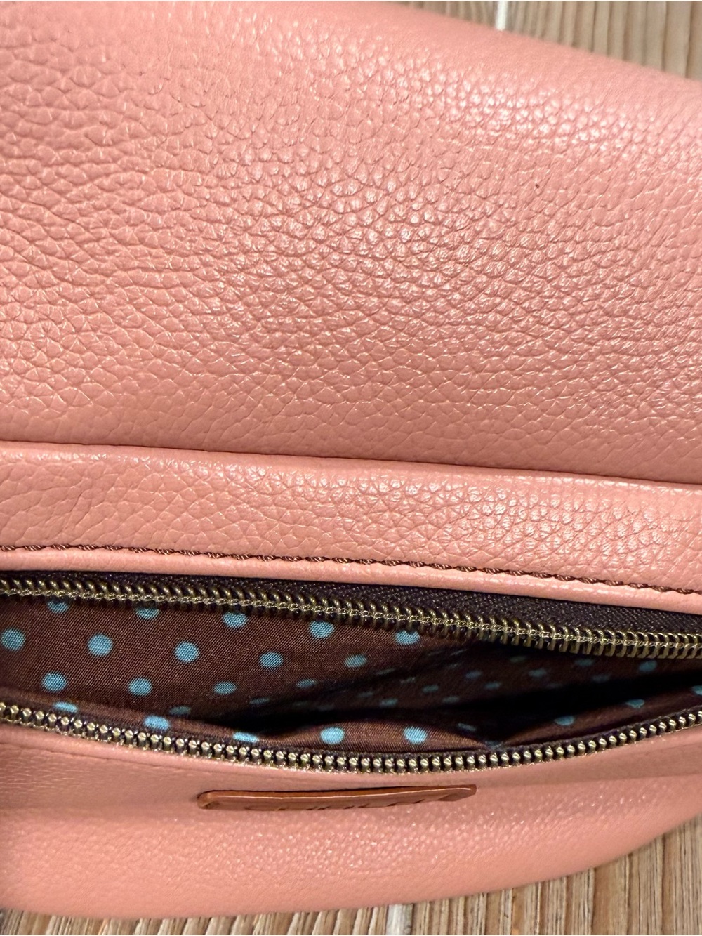 CHALA Pink Paw Print Faux Leather Waist Pack Fanny Pack RFID Blocking Zip - Picture 2 of 11